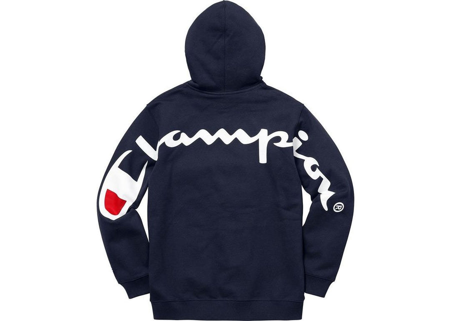 Supreme Champion Hooded Sweatshirt (SS18) Navy