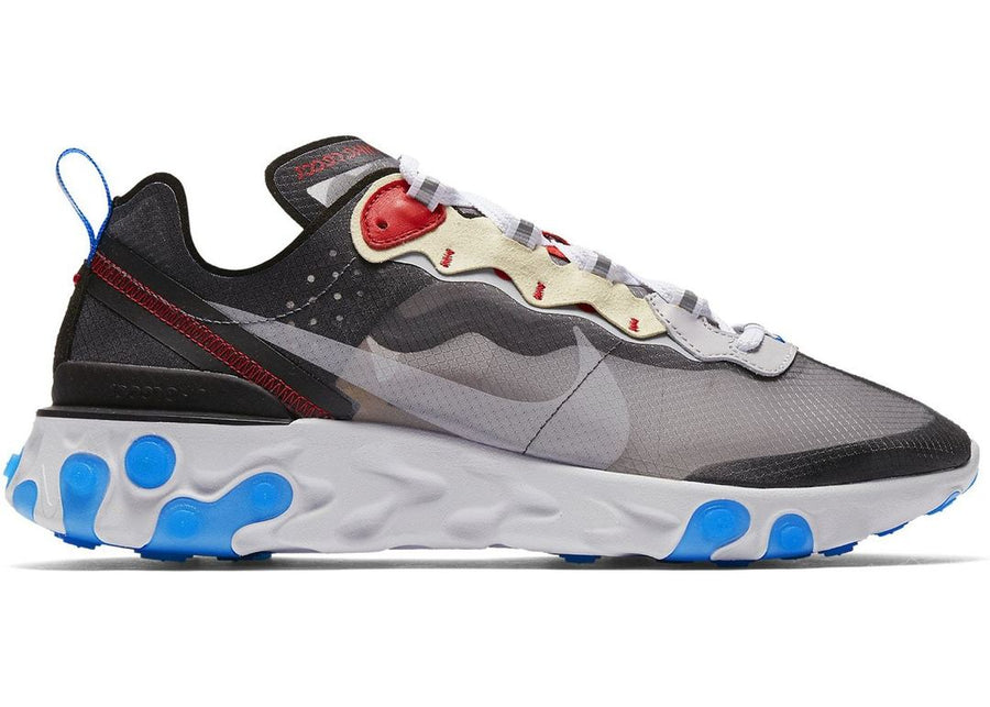 Nike React Element 87 Dark Grey Photo Blue