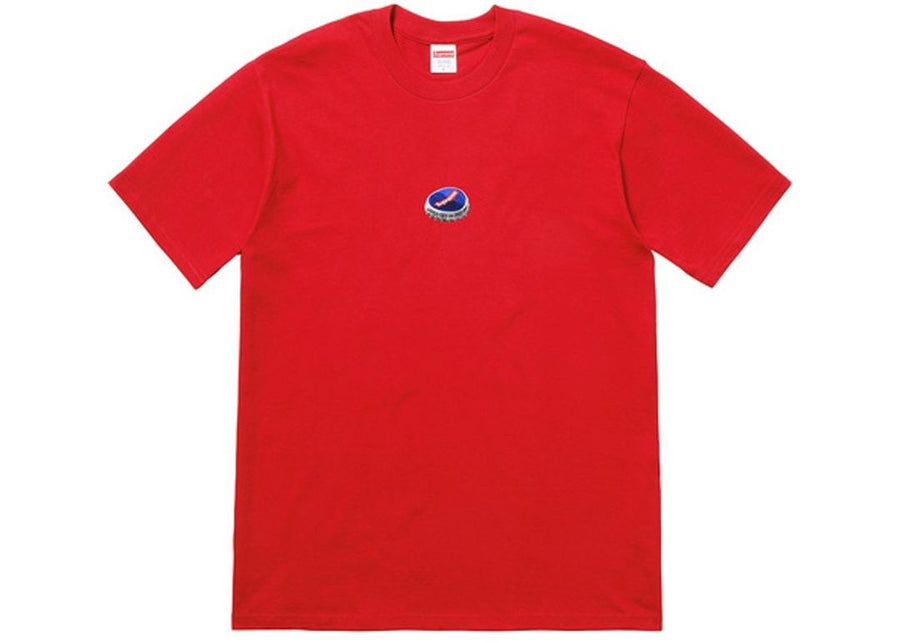 Supreme Bottle Cap Tee Red