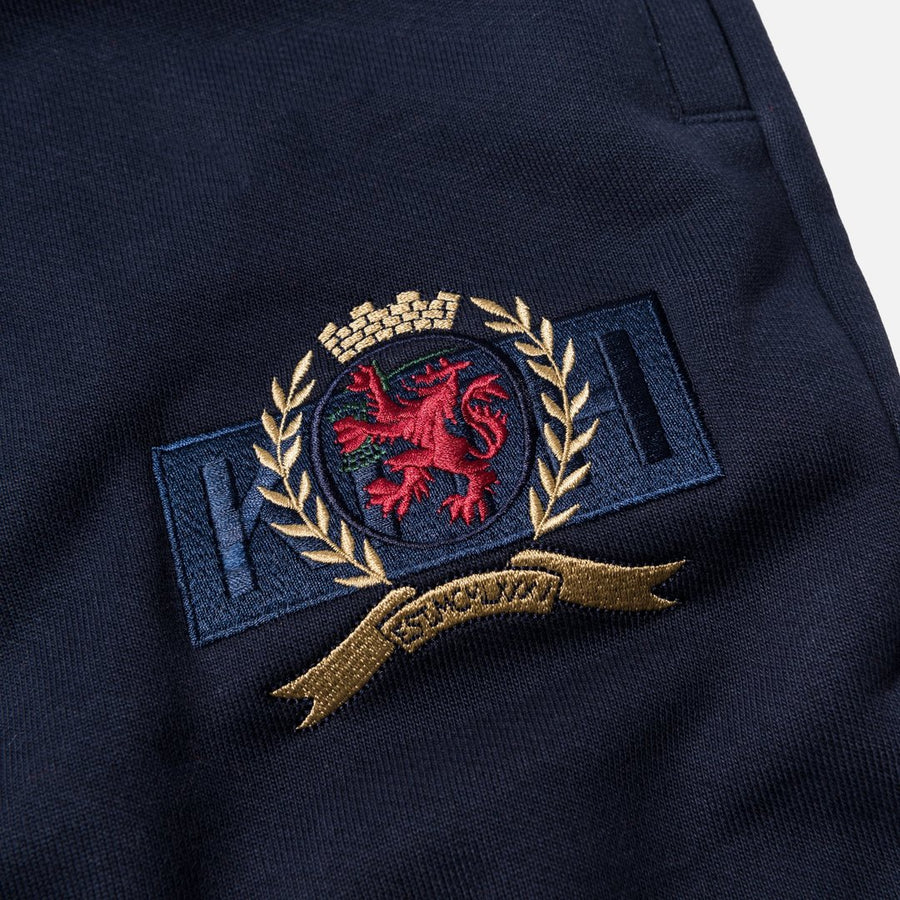 KITH X TOMMY HILFIGER CREST FLEECE PANT NAVY