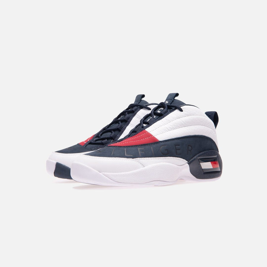Tommy Hilfiger Skew Lux Basketball Sneaker Kith White