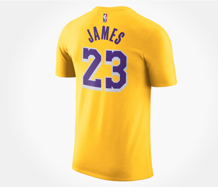 Men's Nike NBA Player Name & Number T-Shirt