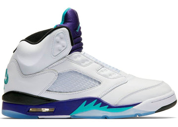 Air Jordan 5 Retro Grape Fresh Prince 'No Lace'