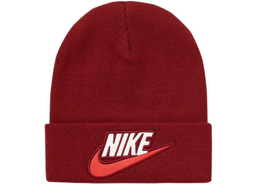 Supreme Nike Beanie Burgundy