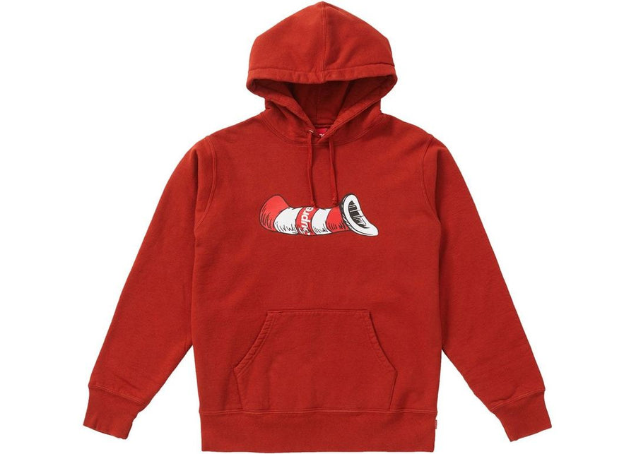 Supreme Cat in the Hat Hooded Sweatshirt Rust