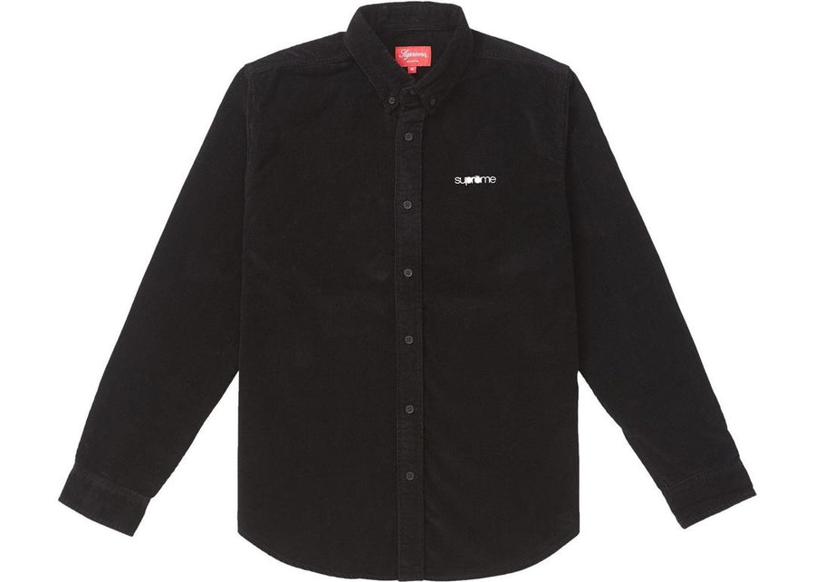 Supreme Corduroy Shirt Black