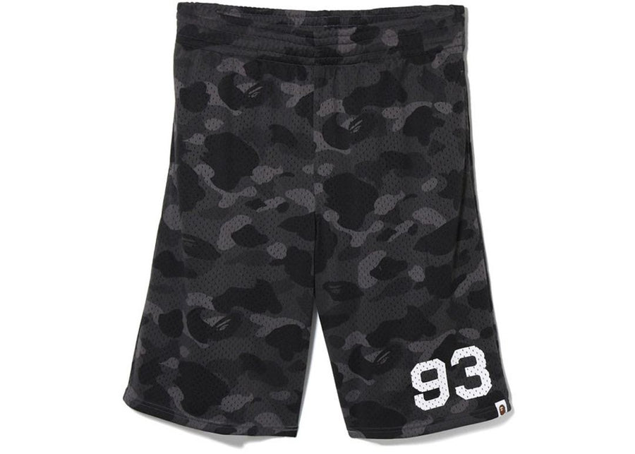 Bape Color Camo Mesh Basketball Shorts Black