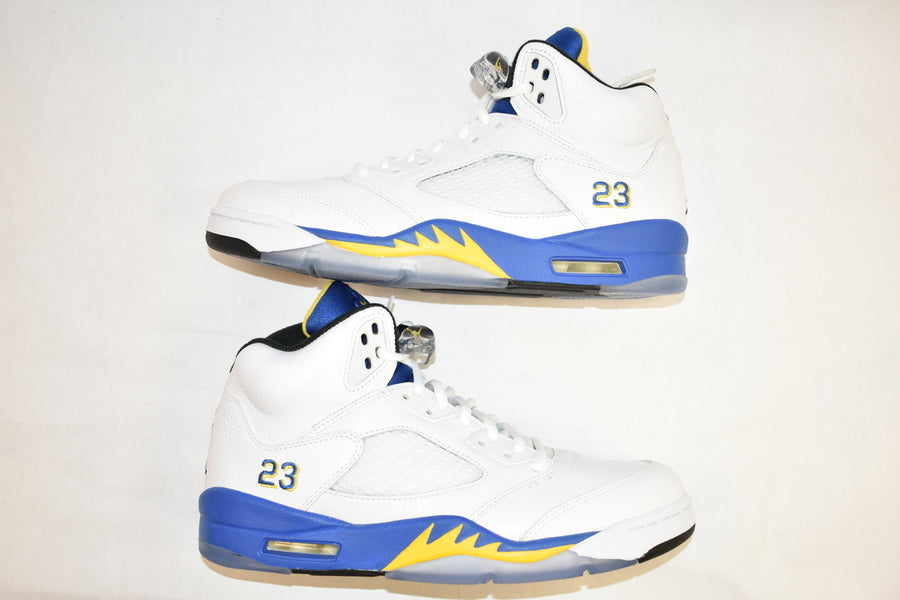 Nike Air Jordan V Laney (tried on)