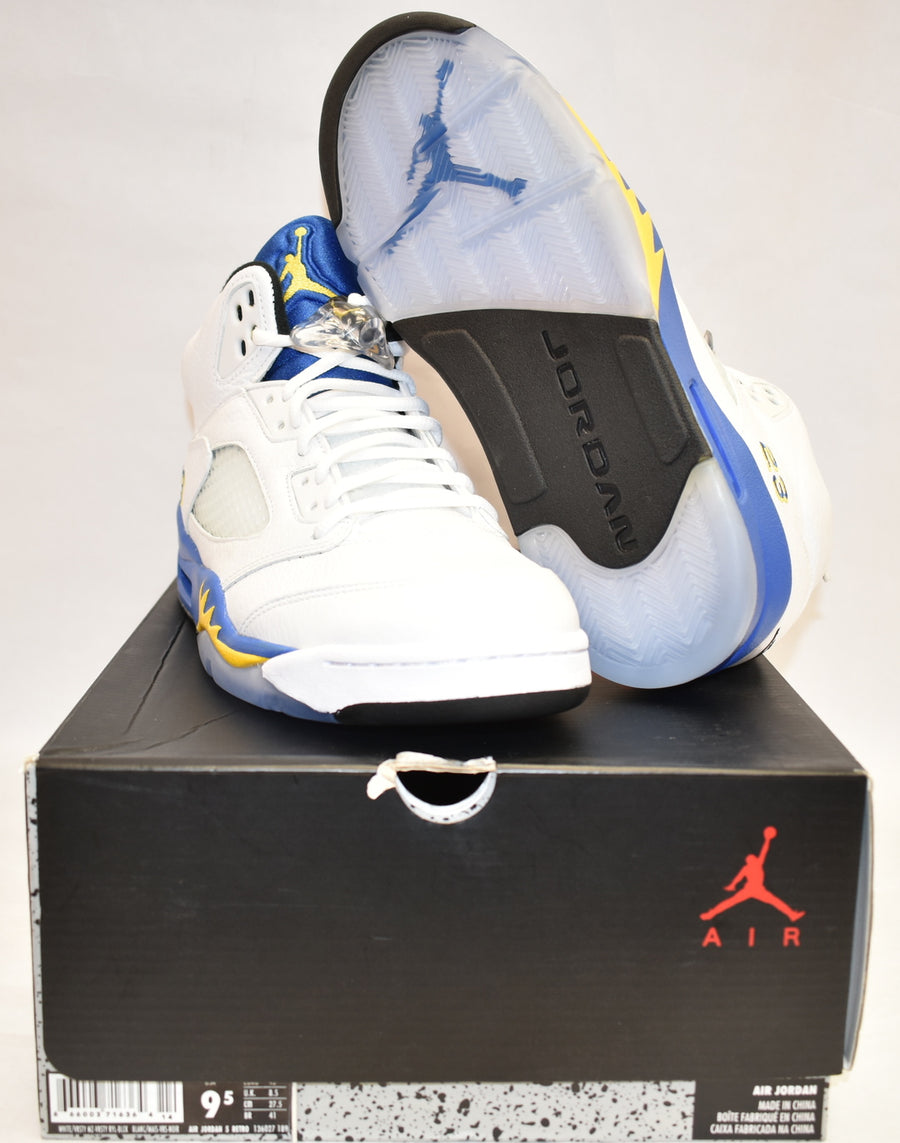 Nike Air Jordan V Laney (tried on)