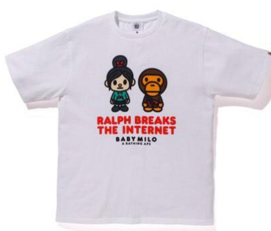 RALPH BREAKS THE INTERNET MILO TEE #2 KIDS White