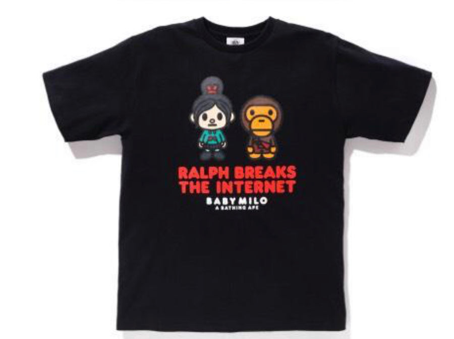 RALPH BREAKS THE INTERNET MILO TEE #2 KIDS Black