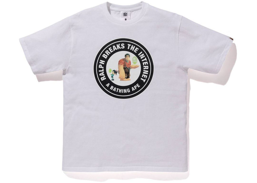 Bape x Ralph Breaks the Internet Tee 2 White