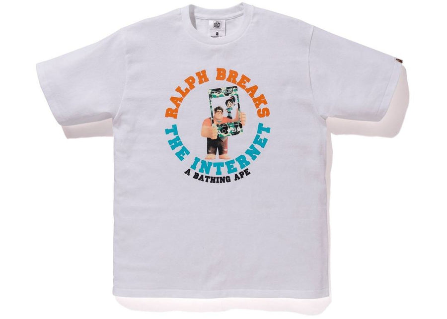 Bape x Ralph Breaks the Internet Tee 1 White