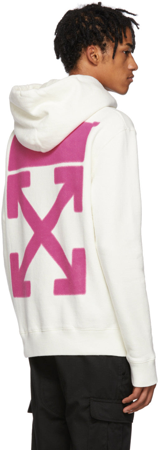 Off White White World Hand Hoodie