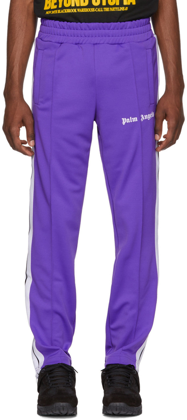 Palm Angels Purple Classic Track Pants