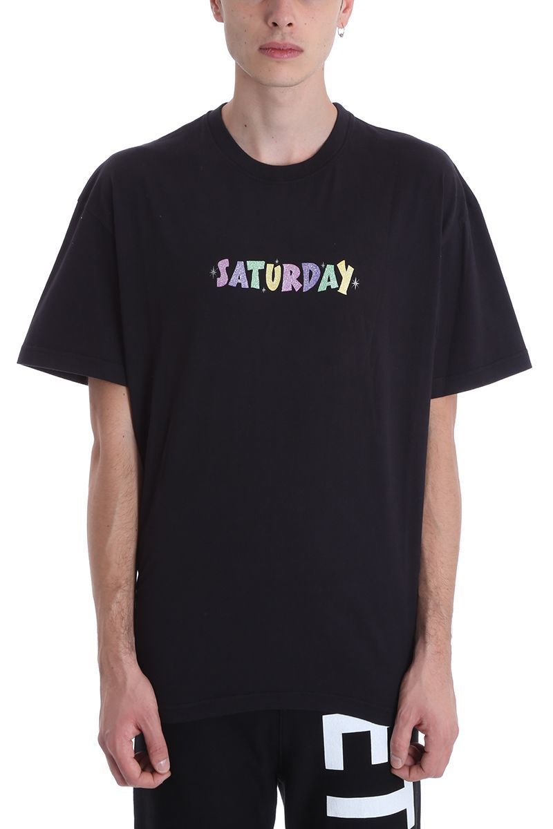 Vetements Black 'Saturday' Weekday T-Shirt