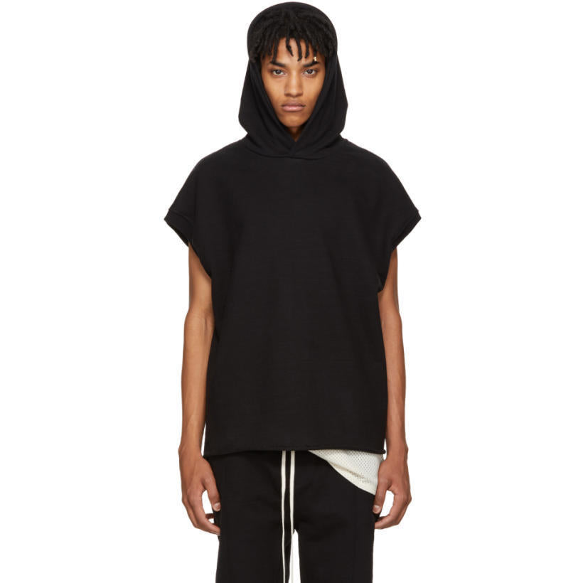 Fear of God Fifth Collection Heavy Terry Muscle Hoodie Black
