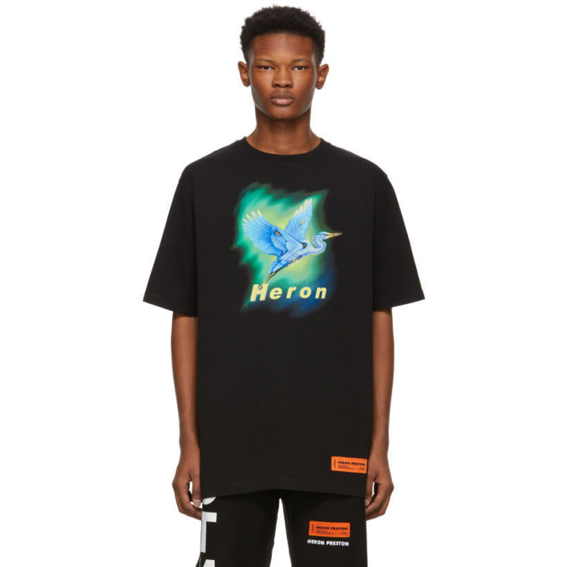 Heron Preston Black Airbrush T-Shirt