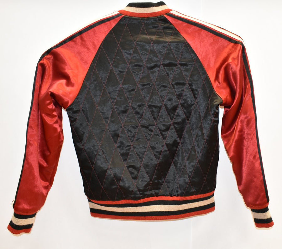 Gucci Reversible acetate bomber jacket