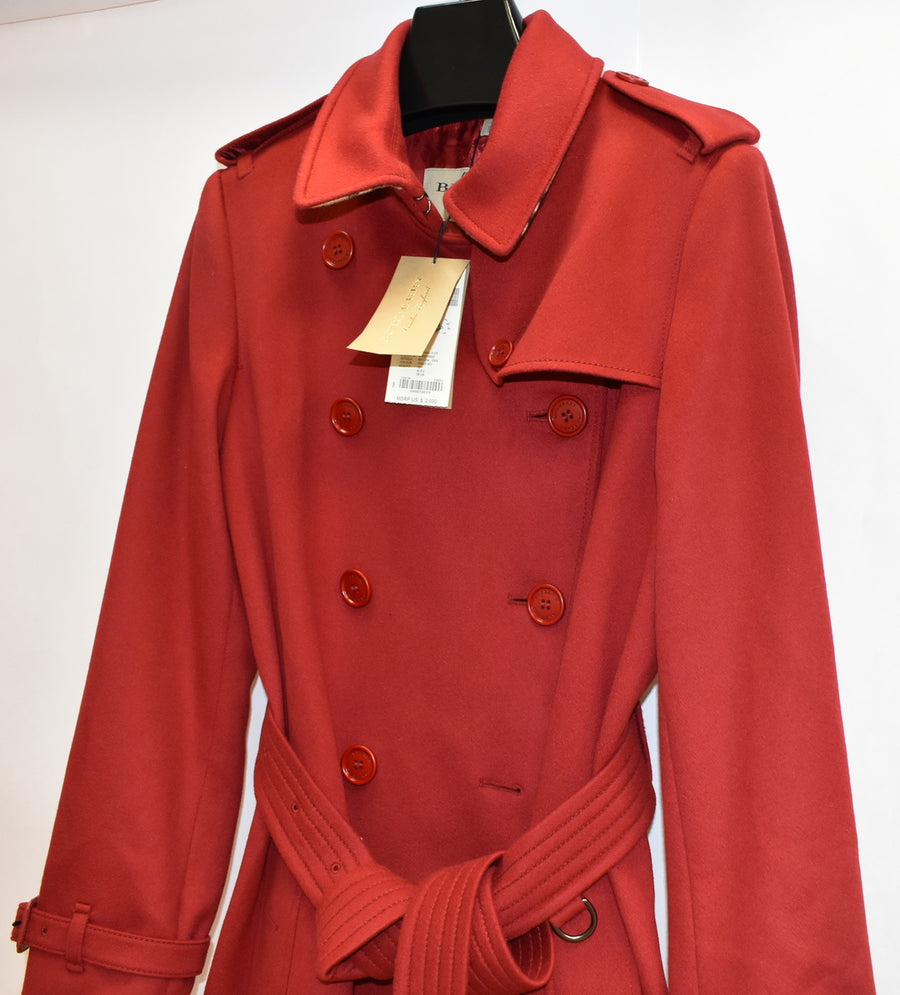 Burberry Cashmere Trench Coat womens