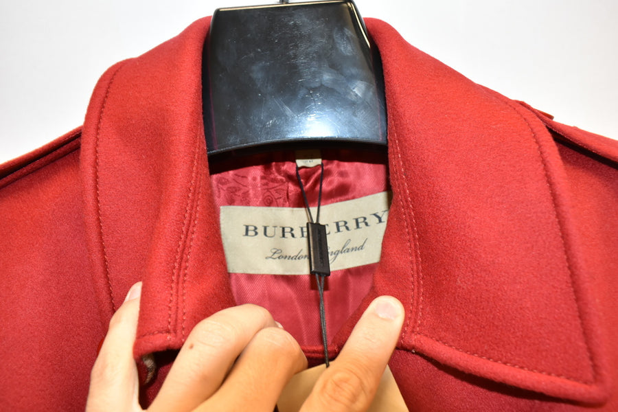 Burberry Cashmere Trench Coat womens