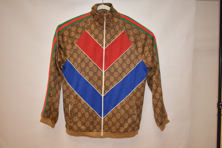Gucci Vintage Logo Print Track jacket