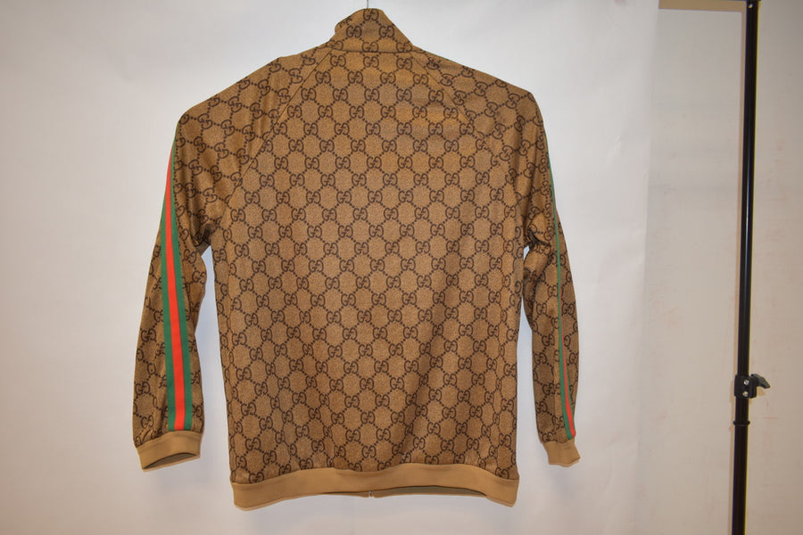 Gucci Vintage Logo Print Track jacket