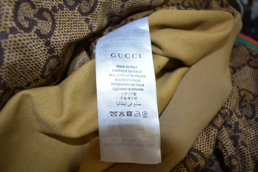 Gucci Vintage Logo Print Track jacket
