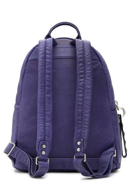 MCM Lush Leather Tumbler Backpack Purple