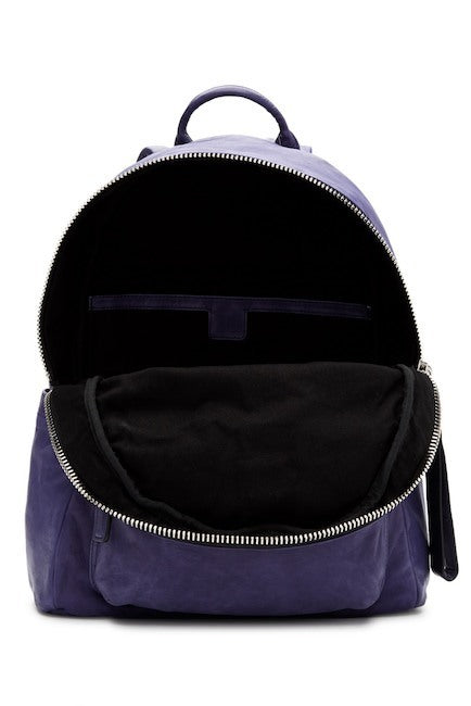 MCM Lush Leather Tumbler Backpack Purple