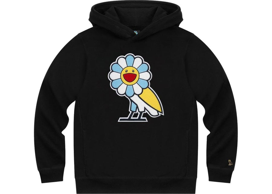 Takashi Murakami x OVO Hoodie Black