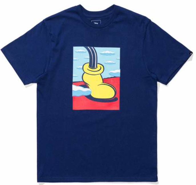 Vans Mickey 90th Tee JVH Navy Blue