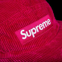 Supreme Corduroy Camp Cap SS18 Dark Magenta Kickzr4us