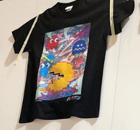 Bandai Namco Goood Pac-Man Kasico Black Tee