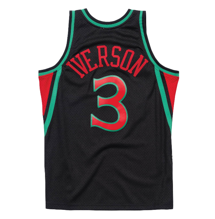 Christmas Swingman Jersey Philadelphia 76ers 1996-97 Allen Iverson