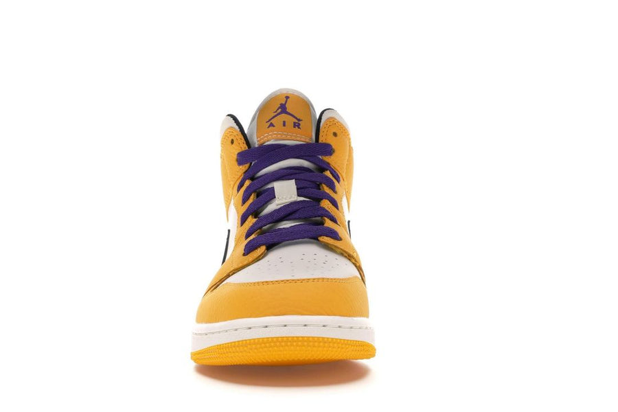 Air Jordan 1 Mid SE Lakers (GS)