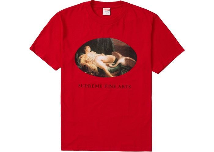 Supreme Leda and the Swan Tee Red