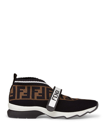 Fendi Rockoko FF Knit Sneakers (W)
