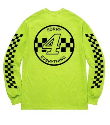 Succ Sorry 4 Everything Long Sleeve Safety Green