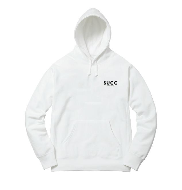 SUCC THRONE HOODIE WHITE