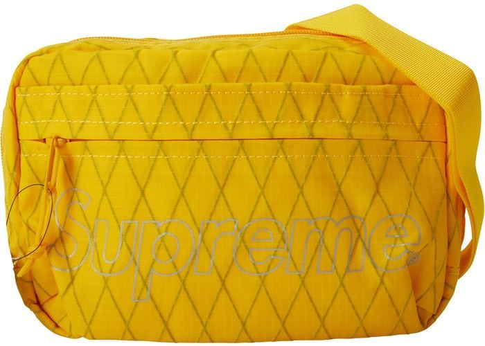 Supreme Shoulder Bag (FW18) Yellow