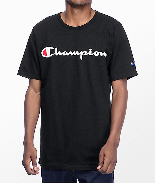 Champion tee Black