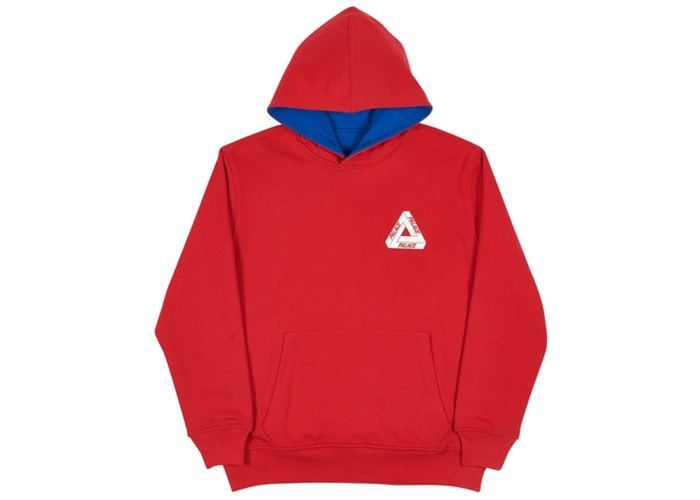Palace Reverso Hood Red/Blue