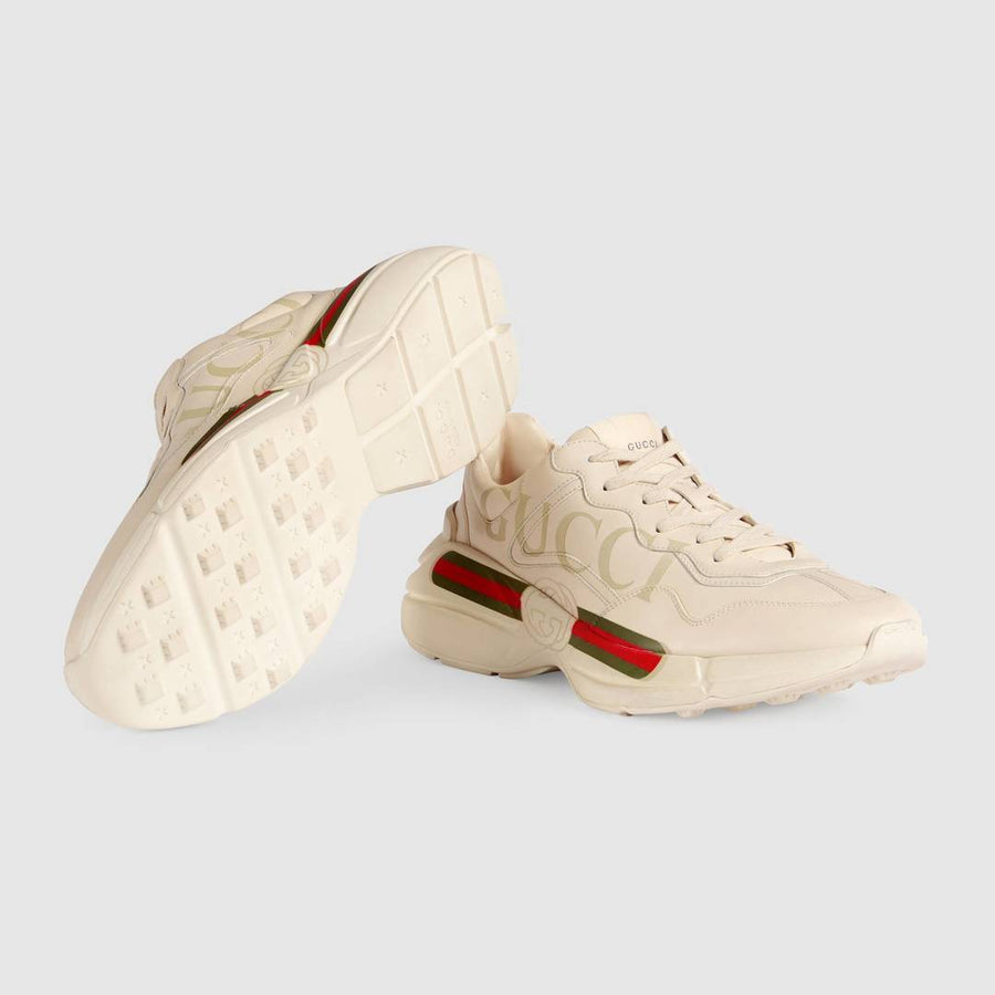 Gucci Rython logo leather sneaker