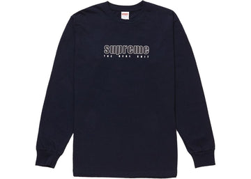 Supreme The Real Shit L/S Tee Navy