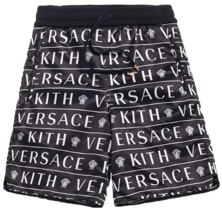 Kith x Versace Monogram Nylon Short Black