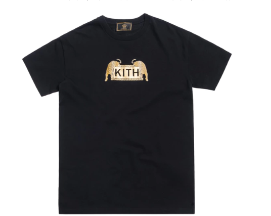 Kith x Versace Jaguar Tee Black