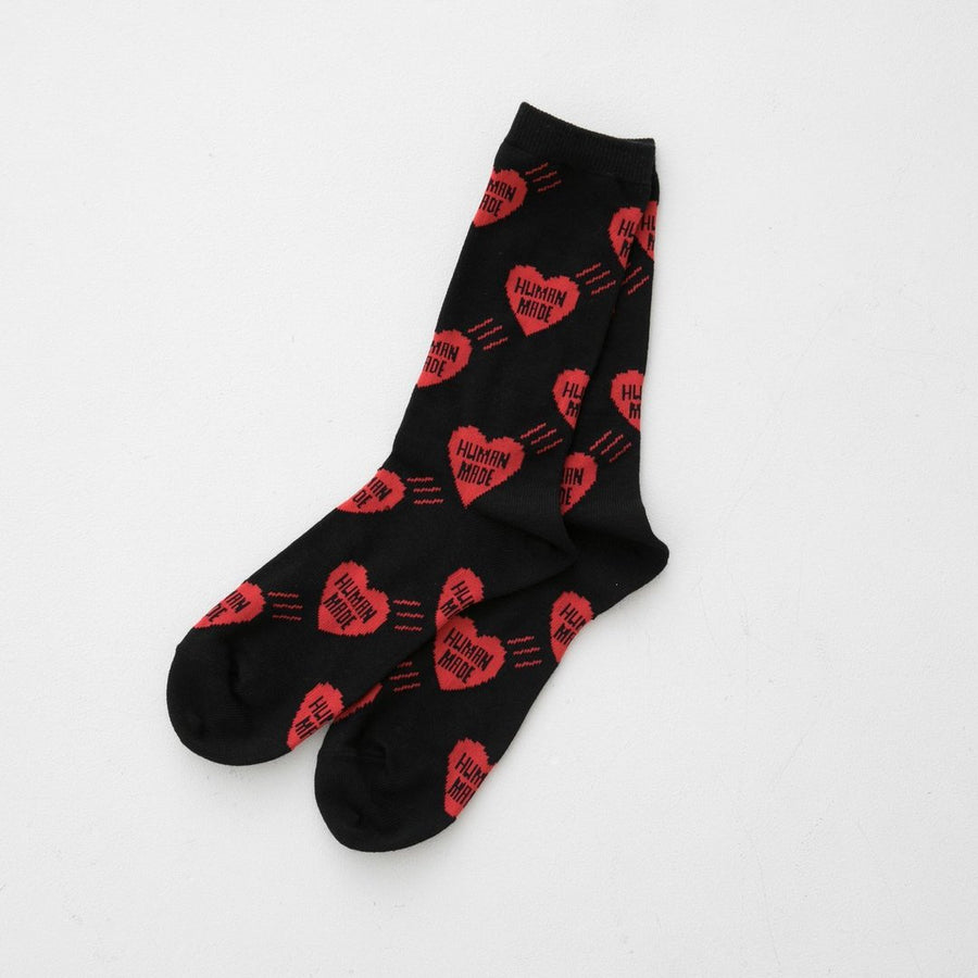 Human Made Heart Pattern Socks
