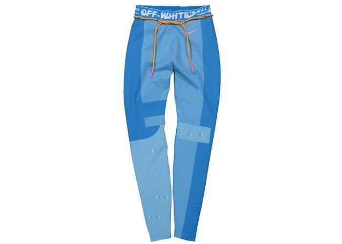 OFF-WHITE x Nike Women's Easy Run Tight Photo Blue