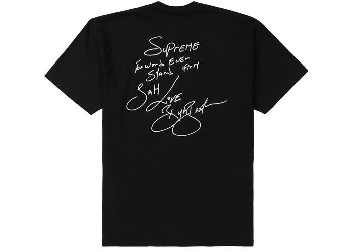Supreme Buju Banton Tee Black